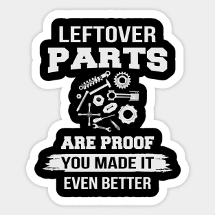 Built to Fix: The Mechanic’s Life Sticker